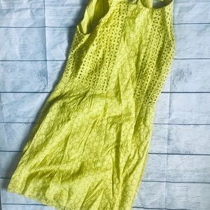 Old navy chartreuse dress